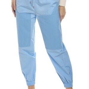 NWT! Stella McCartney Blue Track Joggers with Elastic Cuffs